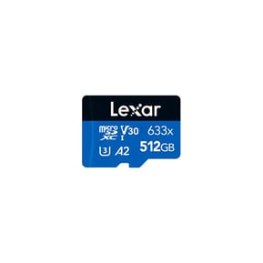 Carte microSD Lexar High-Performance 633x BLUE microSDXC UHS-I 128 Go 100MB/s avec adaptateur (LSDMI128BB633A) — image 3
