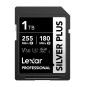 Carte SD Lexar Professional SILVER PLUS SDXC UHS-I 64 Go 205MB/s (LSDSIPL064G-BNNNG)