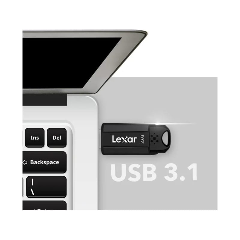 Clé USB Lexar JumpDrive S80 64 Go USB 3.1 - 150MB/s (LJDS080064G-BNBNG)