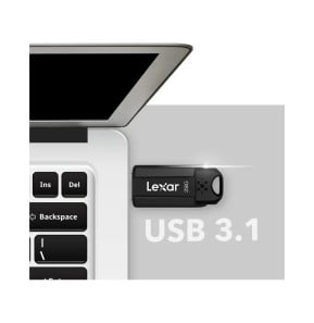 Clé USB Lexar JumpDrive S80 64 Go USB 3.1 - 150MB/s (LJDS080064G-BNBNG)