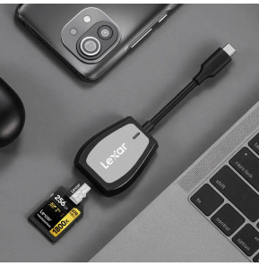 Lecteur Lexar Professional USB-C Dual-Slot