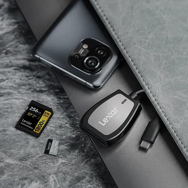 Lecteur Lexar Professional USB-C Dual-Slot