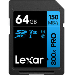 Lexar PRO SDXC 64 Go - Performance Élevée