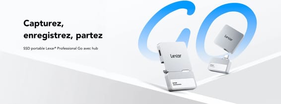 Lexar Professional Go Portable SSD 2 To