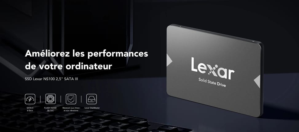 Lexar SSD NS100 512 Go - Performance et Fiabilité