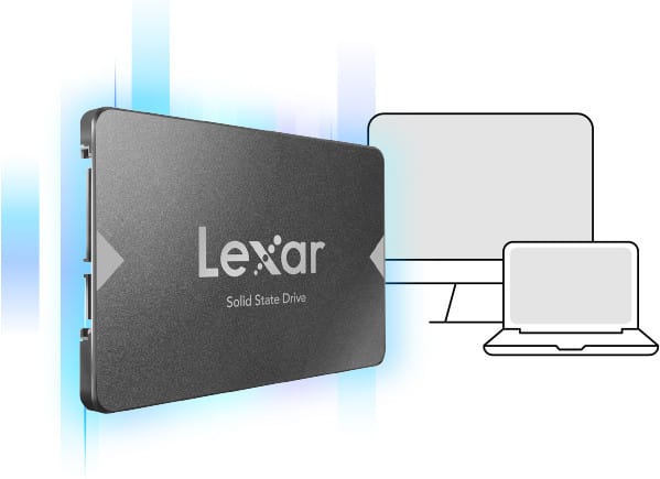 Lexar SSD NS100 512 Go - Performance et Fiabilité