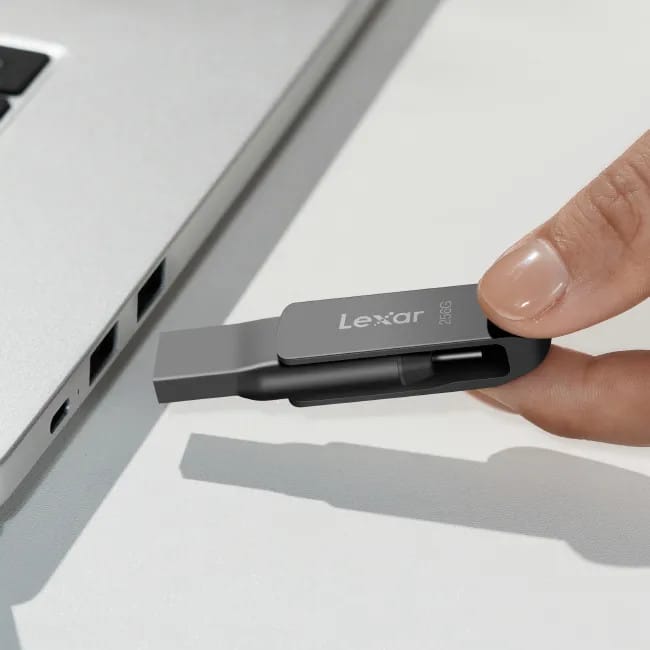 Lexar JumpDrive D400 USB 3.2 Type-C 256 Go