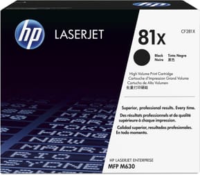 HP 81X Noir (CF281X) - Toner grande capacité HP LaserJet d'origine
