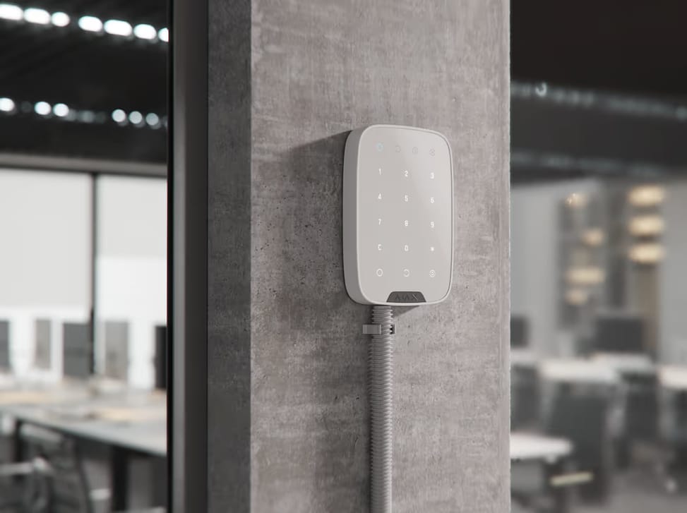 Ajax KeyPad Fibra Blanc