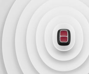 Ajax DoubleButton Blanc - Dispositif de sécurité sans fil — image 3