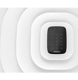 Ajax KeyPad Plus Blanc - Clavier sans fil sécurisé