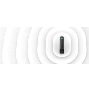 Ajax MotionProtect Curtain Blanc - Détecteur de mouvement sans fil