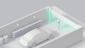 Ajax MotionProtect Curtain Blanc - Détecteur de mouvement sans fil — image 4