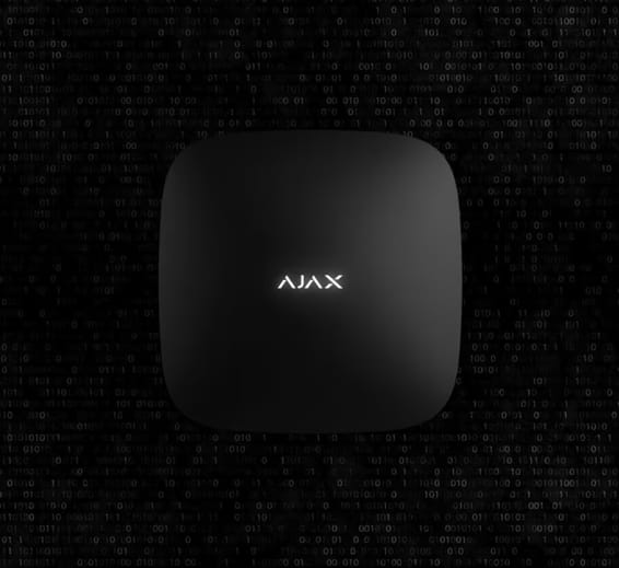 Ajax ReX Noir - Amplificateur de Signal Sans Fil