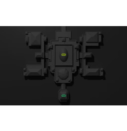 Ajax ReX Noir - Amplificateur de Signal Sans Fil