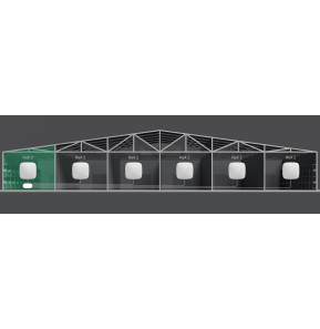 Ajax ReX 2 Noir - Amplificateur de signal sans fil