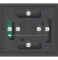 Ajax ReX 2 Noir - Amplificateur de signal sans fil