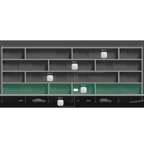 Ajax ReX 2 Noir - Amplificateur de signal sans fil