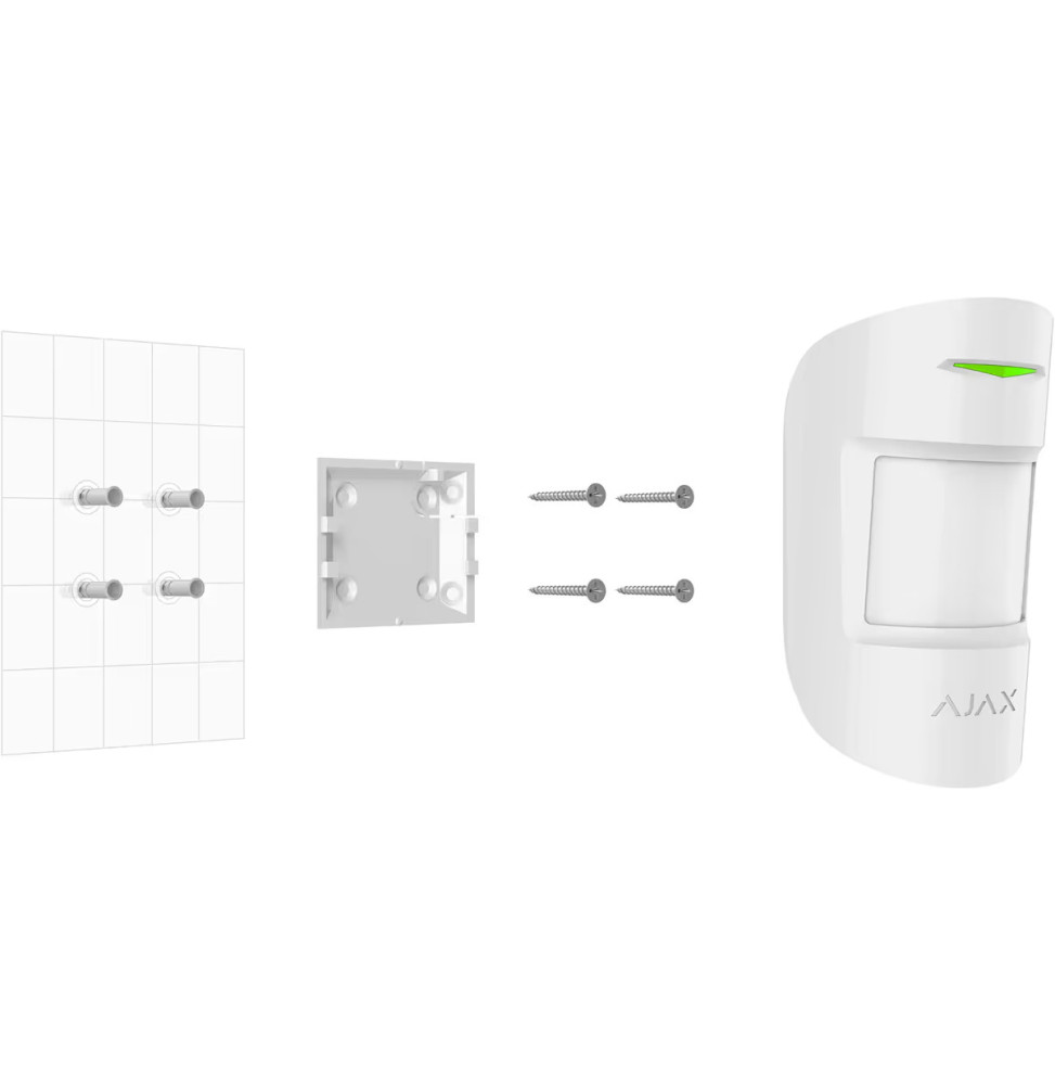 Ajax StarterKit Blanc - Système de sécurité sans fil