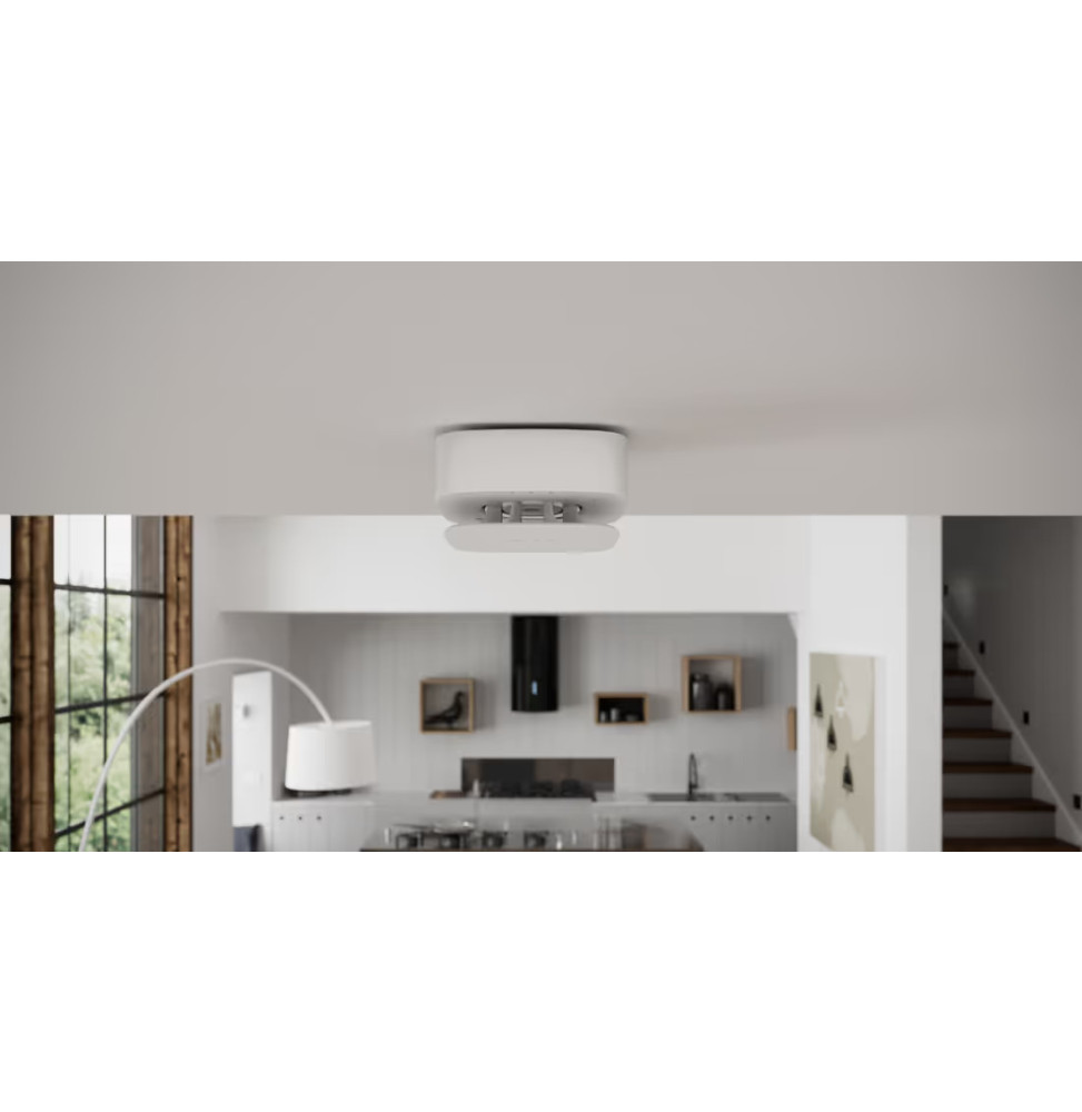 Ajax FireProtect 2 RB Blanc - Détecteur de CO sans fil