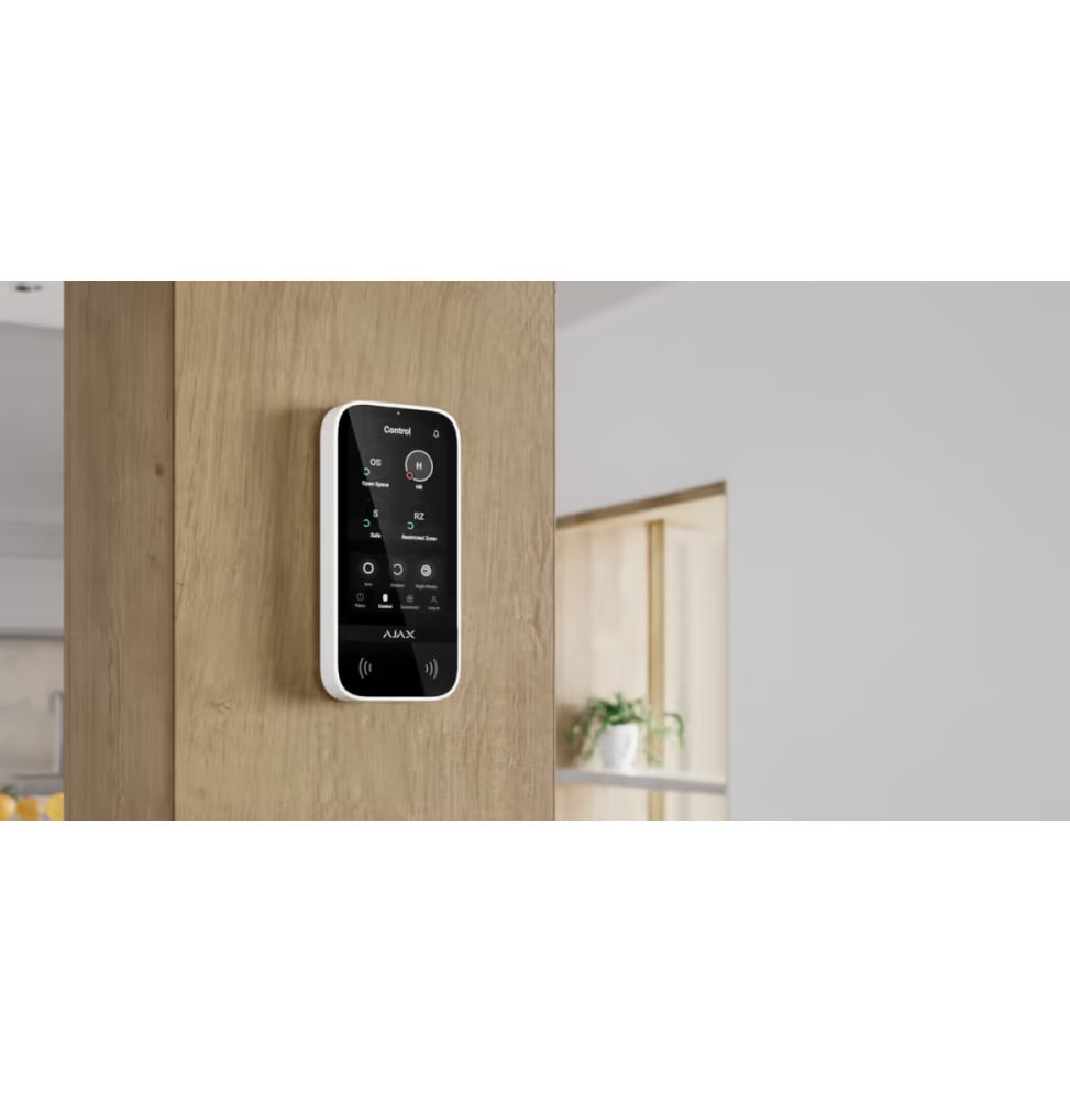 Ajax KeyPad TouchScreen Blanc