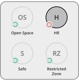 Ajax KeyPad TouchScreen Blanc