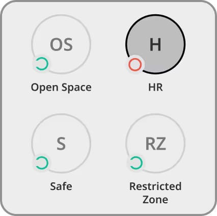 Ajax KeyPad TouchScreen Blanc