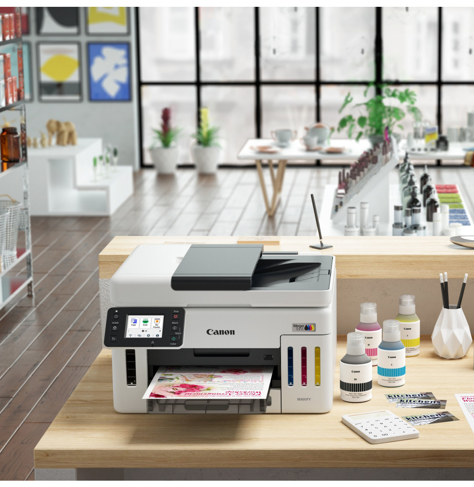 Canon MAXIFY GX6140 — connectivité
