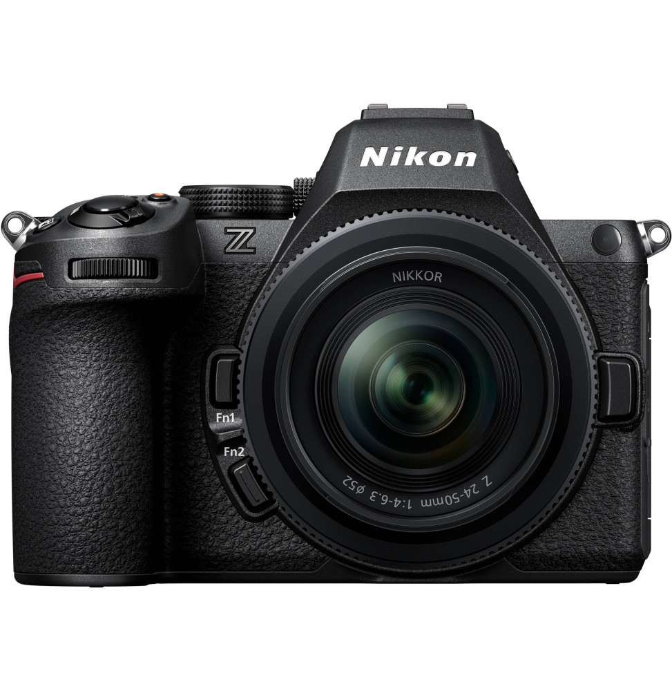 Appareil photo hybride Nikon Z5II + Objectif Nikkor Z 24-50mm f/4-6.3 (4960759920355)