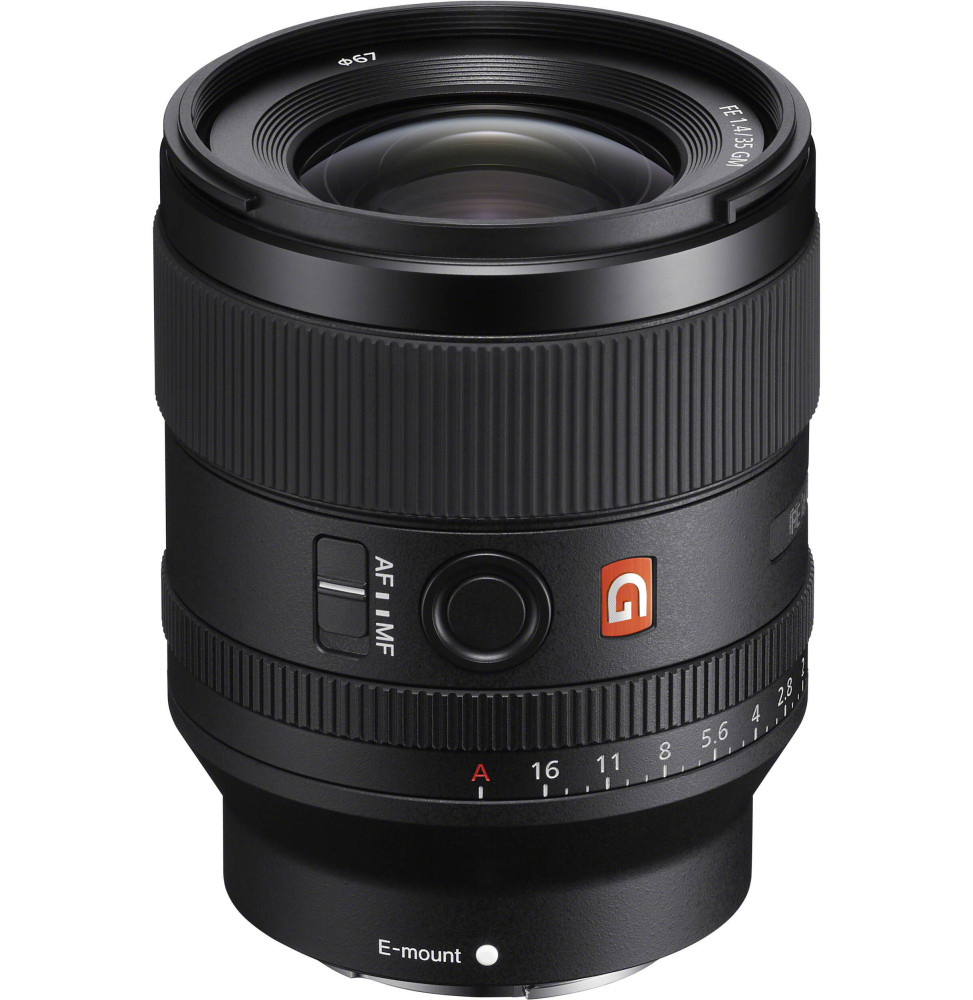 Objectif Sony FE 35mm F/1.4 GM (4548736123144)