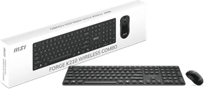 Ensemble clavier et souris sans fil MSI FORGE K210 - Azerty (S11-43FR212-Y92) — image 5