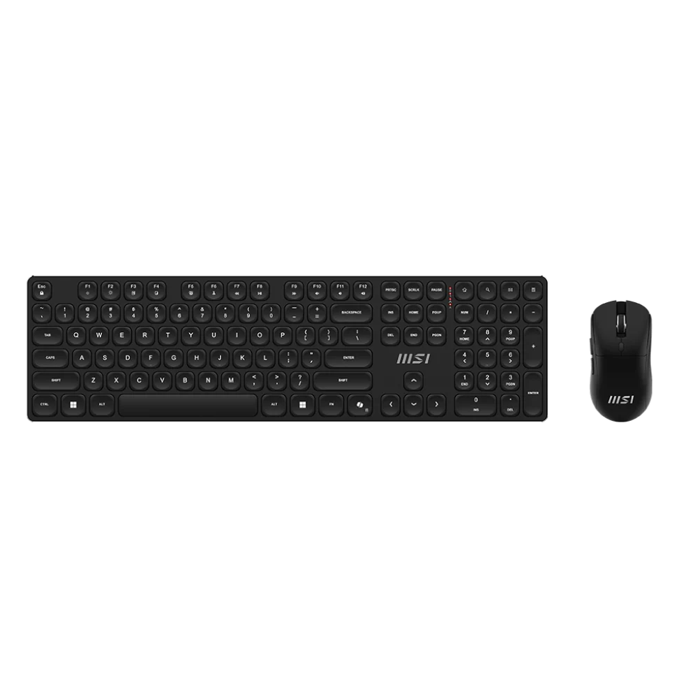 Ensemble clavier et souris sans fil MSI FORGE K210 - Azerty (S11-43FR212-Y92)