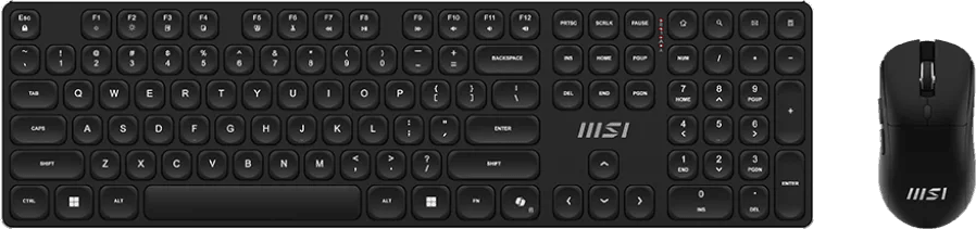 MSI FORGE K210 Wireless Keyboard and Mouse Combo - Azerty (S11-43FR212-Y92) — image 1