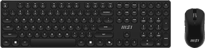 Ensemble clavier et souris sans fil MSI FORGE K210 - Azerty (S11-43FR212-Y92)