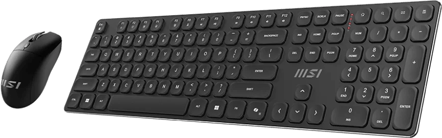 Ensemble clavier et souris sans fil MSI FORGE K210 - Azerty (S11-43FR212-Y92) — image 3