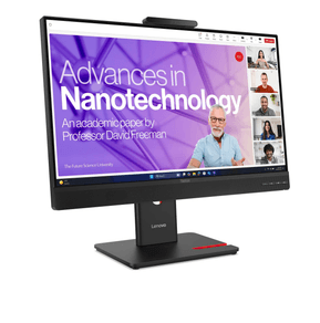 Écran Plat 24" Lenovo ThinkVision T24-4v Avec Caméra 5MP et Microphone (64B6MAT1EU) — image 2