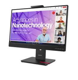 Écran Plat 24" Lenovo ThinkVision T24-4v Avec Caméra 5MP et Microphone (64B6MAT1EU)
