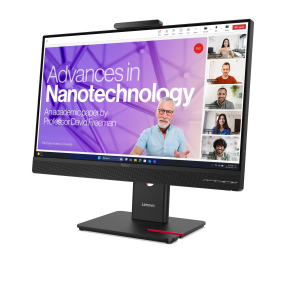 Écran Plat 24" Lenovo ThinkVision T24-4v Avec Caméra 5MP et Microphone (64B6MAT1EU)