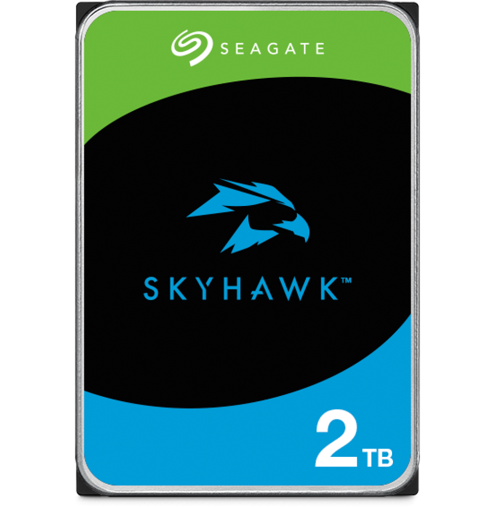Disque dur interne 3.5" Seagate SkyHawk 2 To pour Surveillance ST2000VX007 (Reconditionné par Seagate)