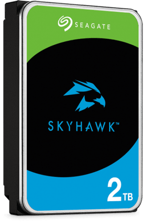 Disque dur interne 3.5" Seagate SkyHawk 2 To pour Surveillance ST2000VX007 (Reconditionné par Seagate) — image 2