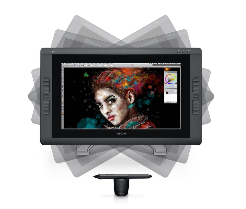 Tablette graphique professionnelle Wacom Intuos4 XL A3 Wide CAD (PTK-1240-C)