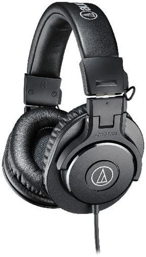 Audio-Technica ATH-M30X — Casque studio monitoring fermé, réponse étendue
