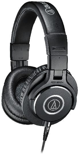 Audio-Technica ATH-M40X — Casque studio monitoring professionnel, réponse plate