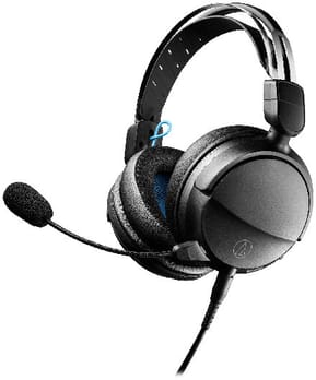 Audio-Technica ATH-GL3 — Casque gaming fermé avec micro flexible (Noir)