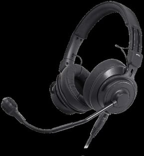 Audio-Technica BPHS2 — Casque-micro broadcast professionnel avec micro hypercardioïde