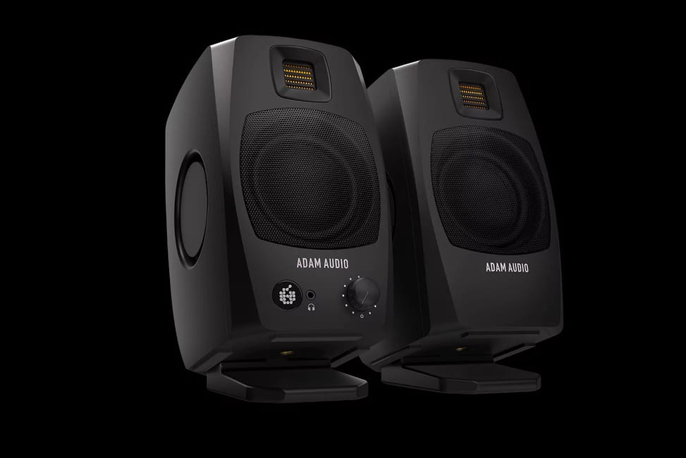 ADAM Audio D3V (Black) — Pair of Active USB-C Studio Monitors with DSP — image 1