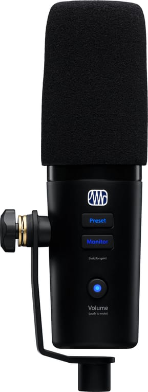 PreSonus Revelator Dynamic — Microphone USB-C broadcast avec traitement intégré