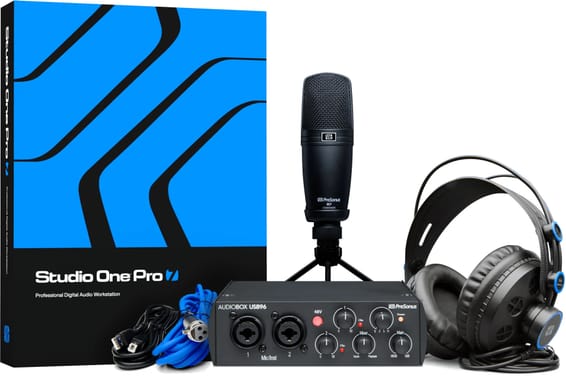 طقم home studio متكامل PreSonus AudioBox Studio 25th Anniversary