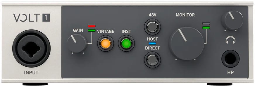 Universal Audio Volt 1 — 1×2 USB Audio Interface with vintage 610 preamp — image 1