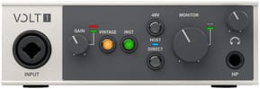 Universal Audio Volt 1 — Interface audio USB 1×2 avec préampli vintage 610